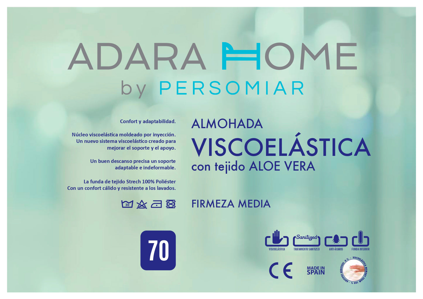 Oreiller viscoélastique